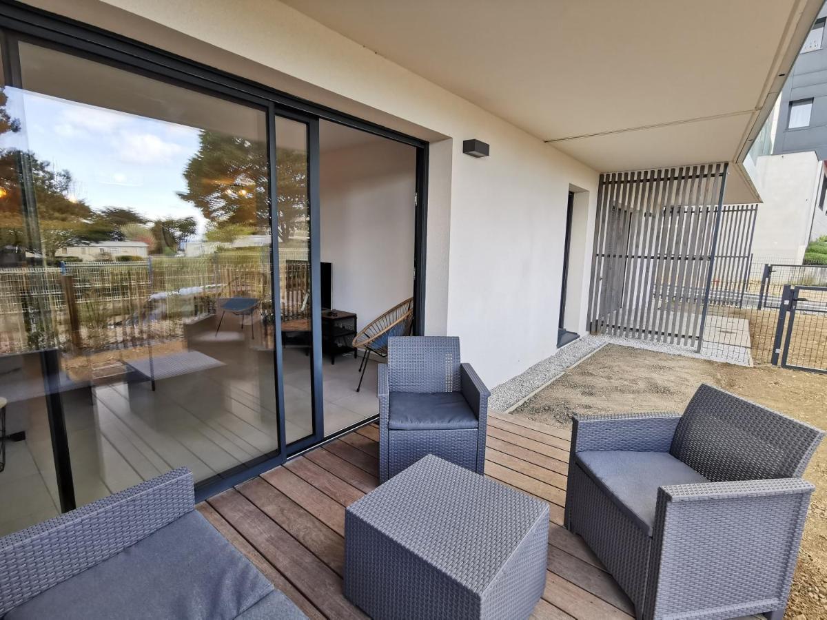 Ferienwohnung Les Ganivelles Donville-les-Bains Exterior foto